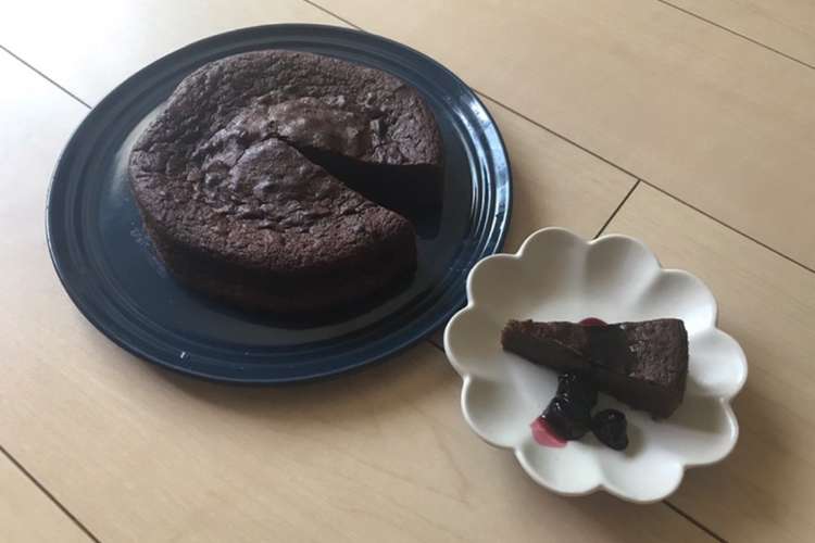 つぶつぶチョコのスフレ ガトーショコラ レシピ 作り方 By マサシッポ クックパッド