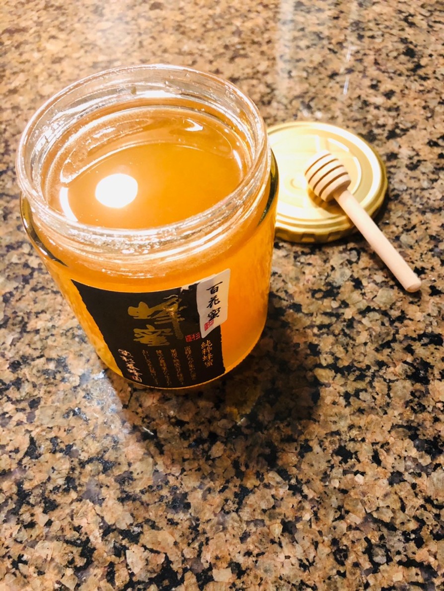 固まった蜂蜜　正しい湯煎法　風味そのままの画像