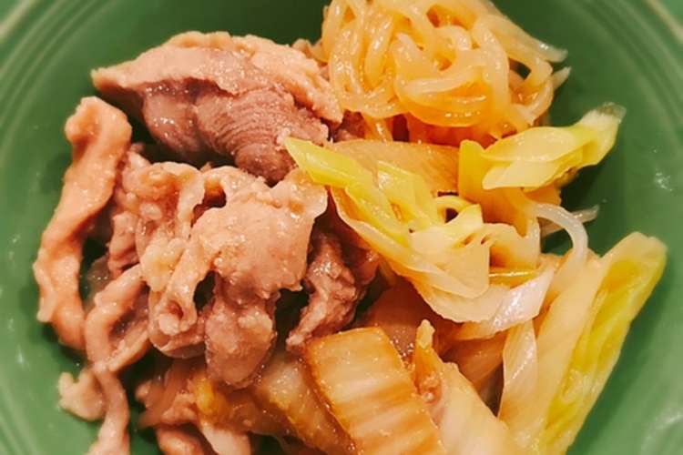 柔らか豚こま肉ですき焼き風 レシピ 作り方 By 二姫一太郎ママ クックパッド 簡単おいしいみんなのレシピが359万品
