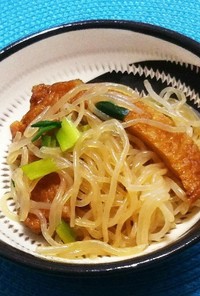 【低カロリー】糸コンとてんぷらの炒り煮