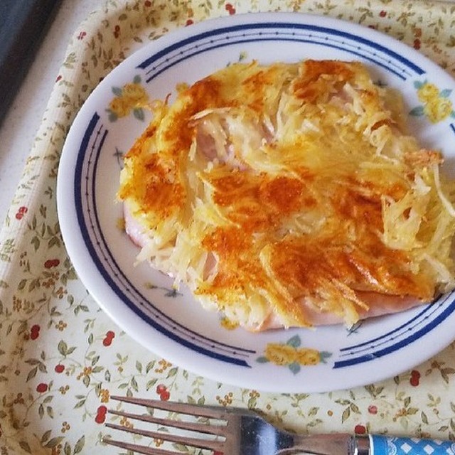 何食べ ポテトのハムチーズパンケーキ レシピ 作り方 By きのう梨食べた クックパッド 簡単おいしいみんなのレシピが357万品