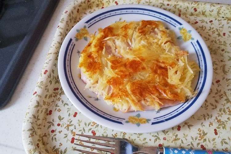 何食べ ポテトのハムチーズパンケーキ レシピ 作り方 By きのう梨食べた クックパッド 簡単おいしいみんなのレシピが357万品