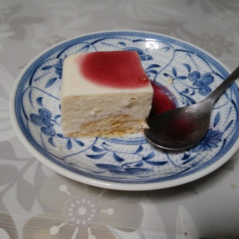 お手軽☆豆乳ヨーグルトケーキ