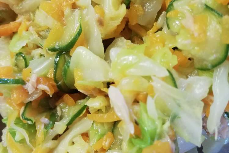 野菜嫌いな子供も大好き 給食風ツナサラダ レシピ 作り方 By くまのぷぅのぷぅ クックパッド 簡単おいしいみんなのレシピが360万品