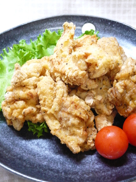 ペッパーきいてる!塩から揚げ