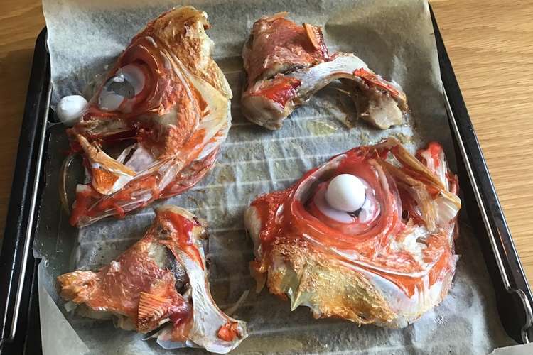 金目鯛の兜焼き レシピ 作り方 By まりあっち クックパッド 簡単おいしいみんなのレシピが361万品