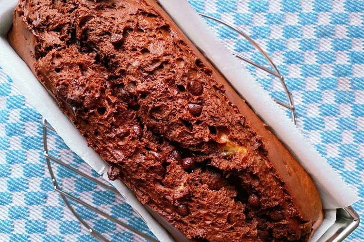 混ぜるだけ 濃厚チョコバナナケーキ レシピ 作り方 By ありさrecipe クックパッド