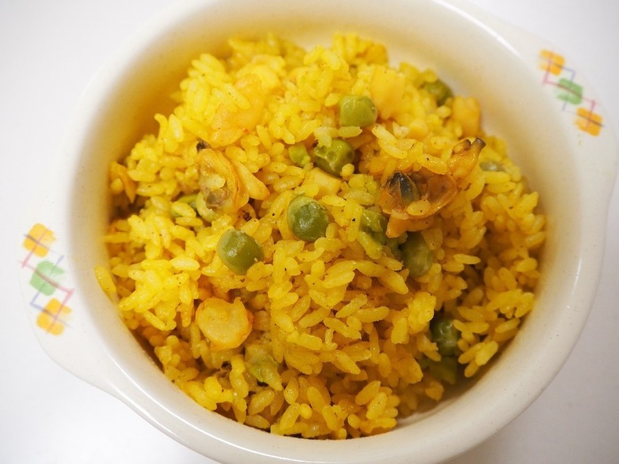 レンズ豆とライスのピラフのレシピ