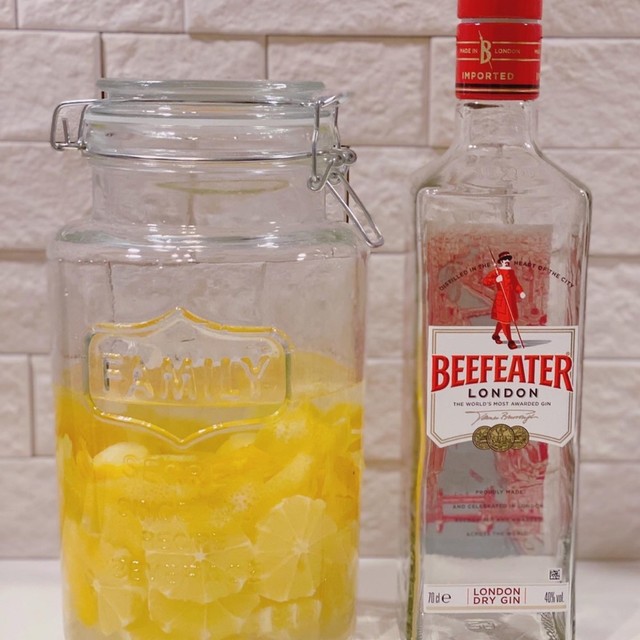 ビーフィーター ジンで自家製レモン果実酒 レシピ 作り方 By ケイチェル クックパッド 簡単おいしいみんなのレシピが351万品