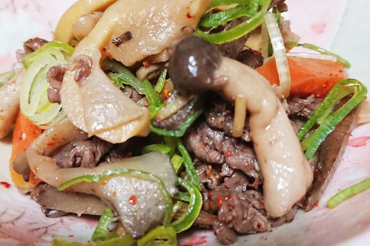 筍と牛肉とキノコのしぐれ煮風 レシピ 作り方 By ももりん818 クックパッド 簡単おいしいみんなのレシピが360万品