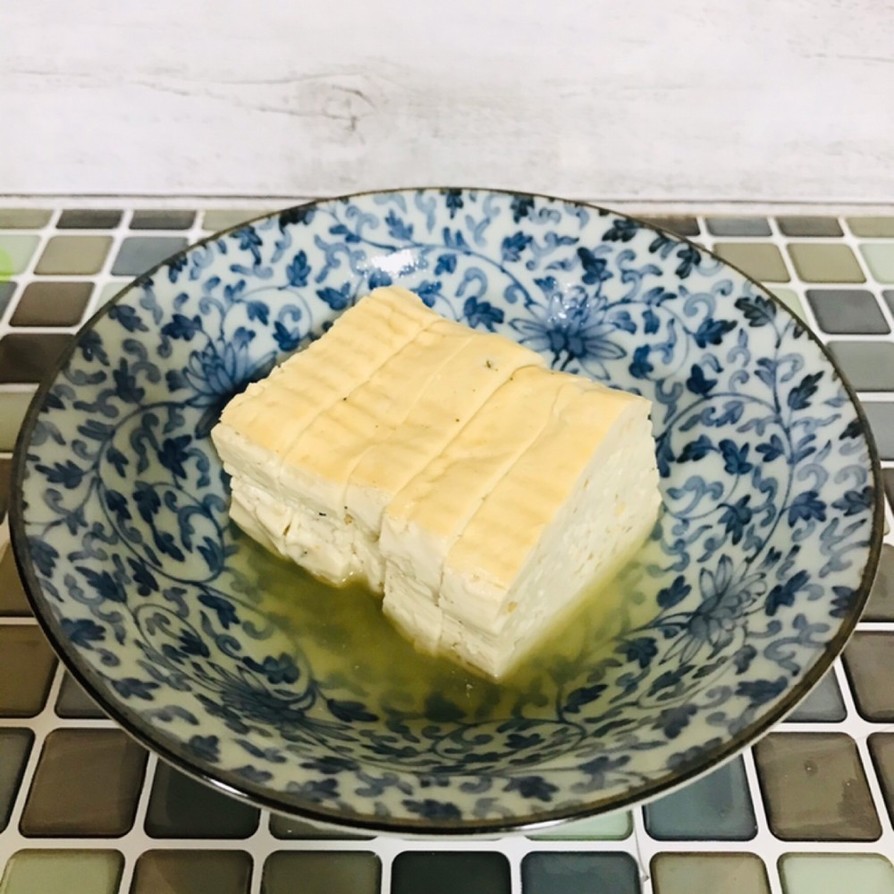 飛騨の郷土料理　こも豆腐の画像