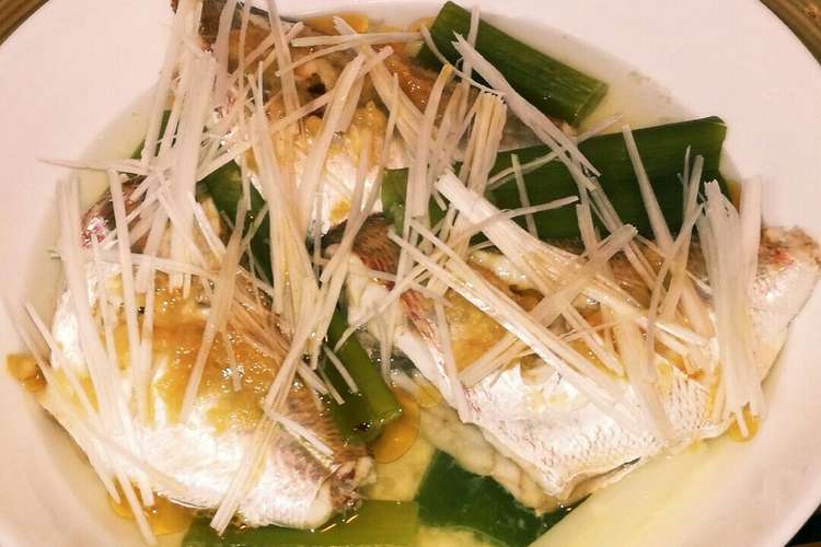 案外簡単│銚子産花鯛の清蒸魚