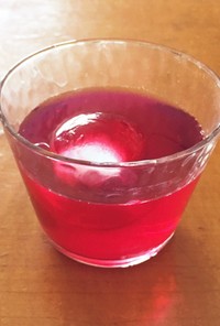 夏にすっきり！ 赤紫蘇シロップ