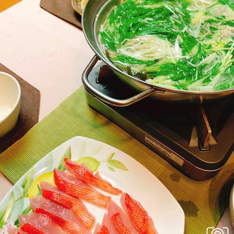 【みんなが作ってる】 金目鯛しゃぶしゃぶのレシピ 【クックパッド】 簡単おいしいみんなのレシピが332万品