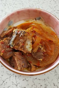 超簡単！韓国風鯖と大根の煮物