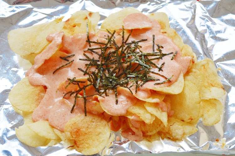 ポテトチップス明太子チーズソース レシピ 作り方 By カシさん クックパッド