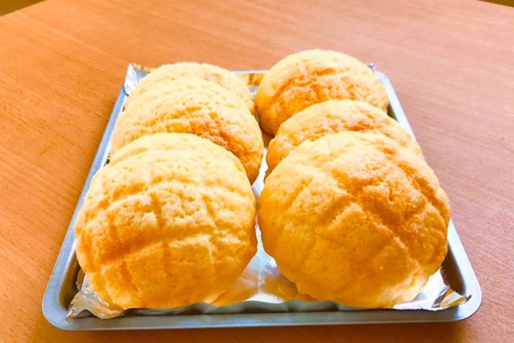 薄力粉100 ふかふかメロンパン レシピ 作り方 By Ariru クックパッド 簡単おいしいみんなのレシピが361万品