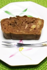 ノンオイル☆ココアバナナヨーグルトケーキ