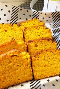 かぼちゃのパウンドケーキ♡ノンバター