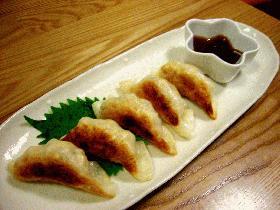 はなびし草のお魚餃子