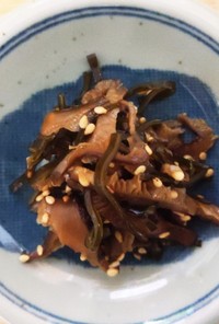 昆布と椎茸の佃煮