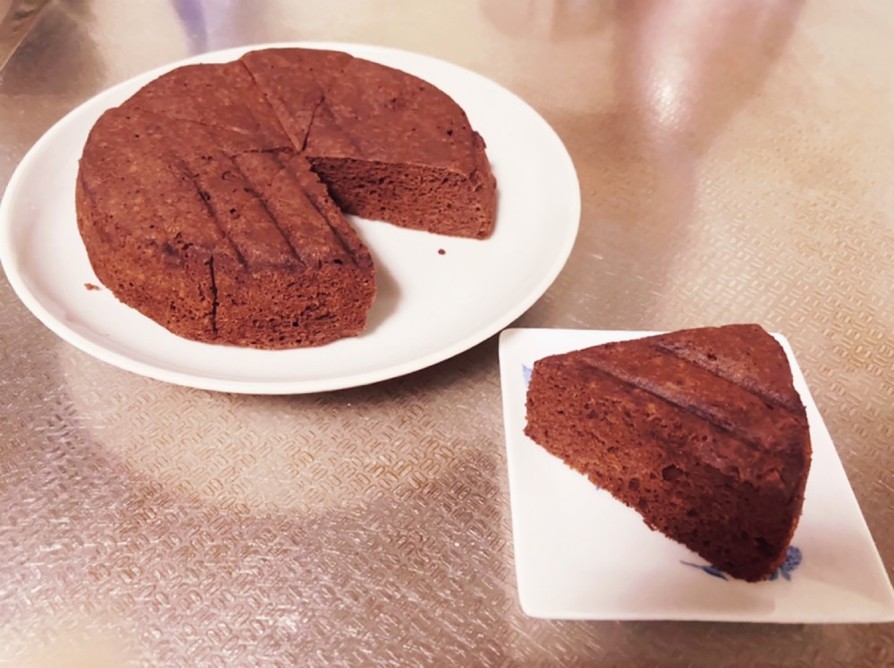 ココアシナモンおから蒸しパンケーキの画像