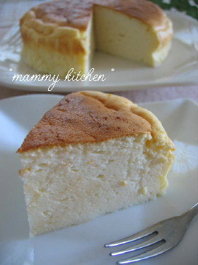 ホットケーキミックスでヨーグルトスフレ