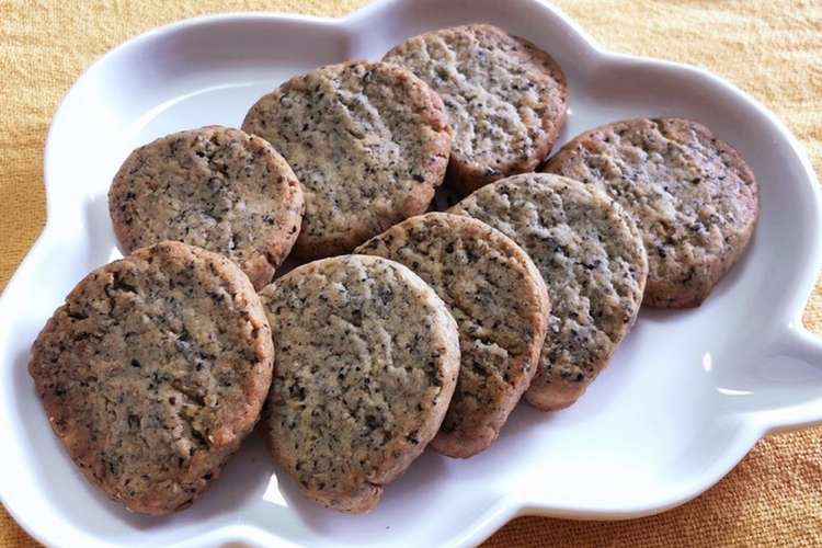 簡単 黒ごまクッキー レシピ 作り方 By くるみめし クックパッド