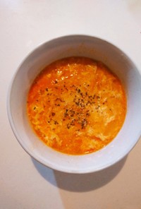 [簡単]ピリ辛たまごスープ
