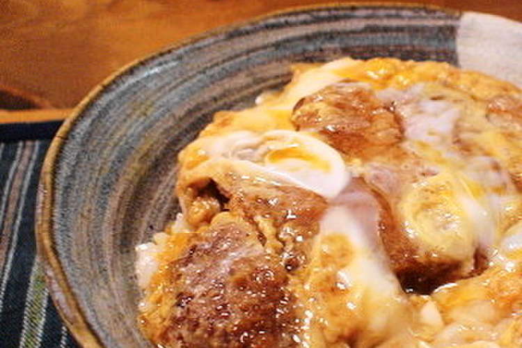 基本のカツ丼の作り方 レシピ 作り方 By ゆうゆう0221 クックパッド 簡単おいしいみんなのレシピが360万品