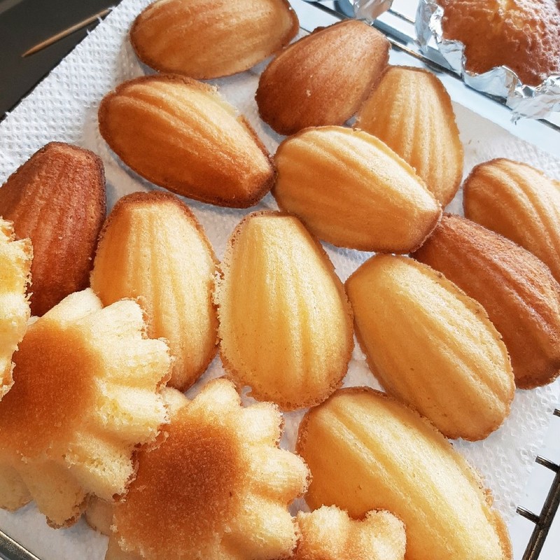 レモンマドレーヌのレシピ