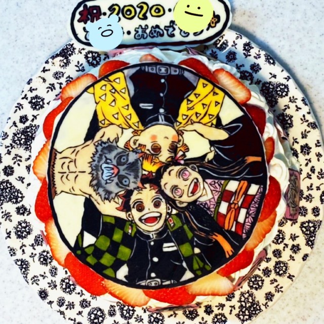 鬼滅の刃 デコチョコ キャラケーキ レシピ 作り方 By 時々まぁ クックパッド