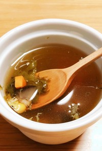 野菜ときのこのスープ