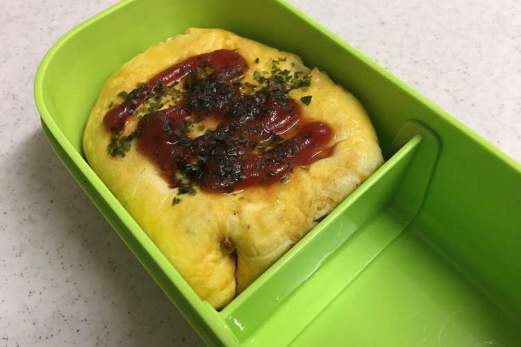 オムライス弁当の詰め方 レシピ 作り方 By らいと君 クックパッド