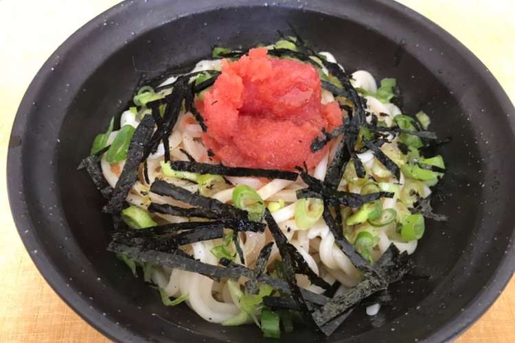 ランチ 超簡単で旨い 明太子冷やしうどん レシピ 作り方 By ミセスオリーブ クックパッド 簡単おいしいみんなのレシピが359万品