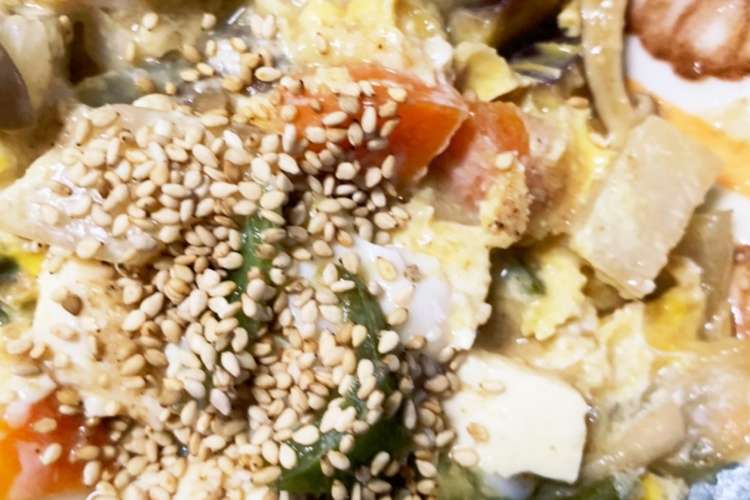 全てレンジ温野菜卵わさびポン酢チャンプル レシピ 作り方 By Beroneete クックパッド