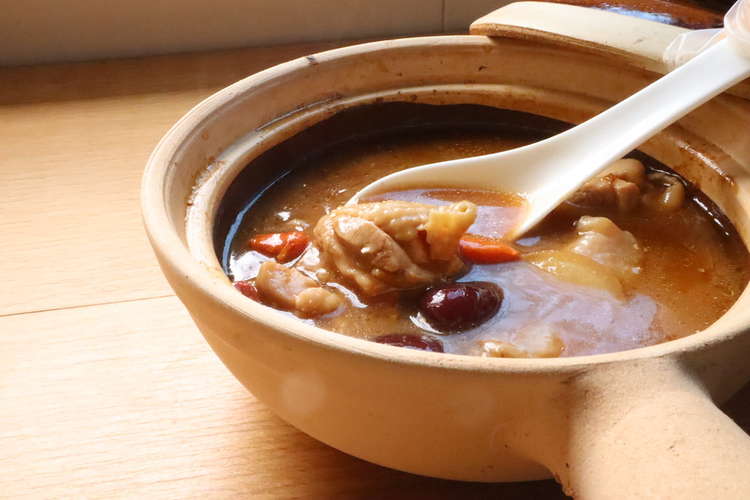 中華料理 女性大歓迎の薬膳阿膠鶏スープ レシピ 作り方 By Ayutan 譚 クックパッド 簡単おいしいみんなのレシピが376万品