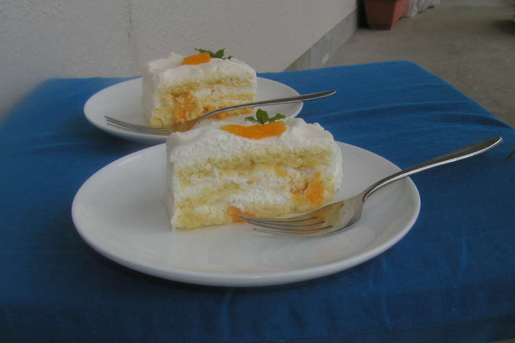 シートスポンジでショートケーキ レシピ 作り方 By ぽよ４ クックパッド
