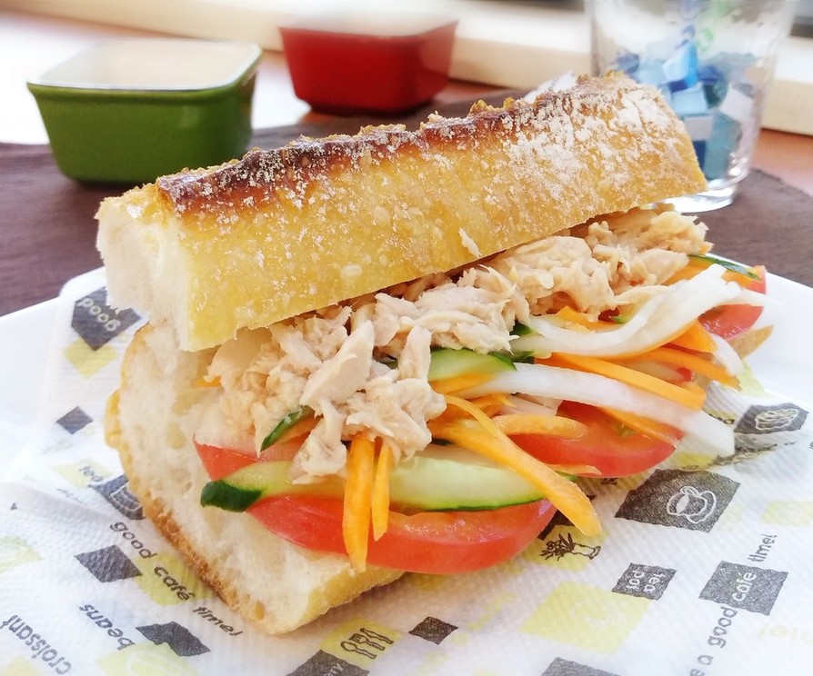 レモングラスポークのグリル バインミー レシピ