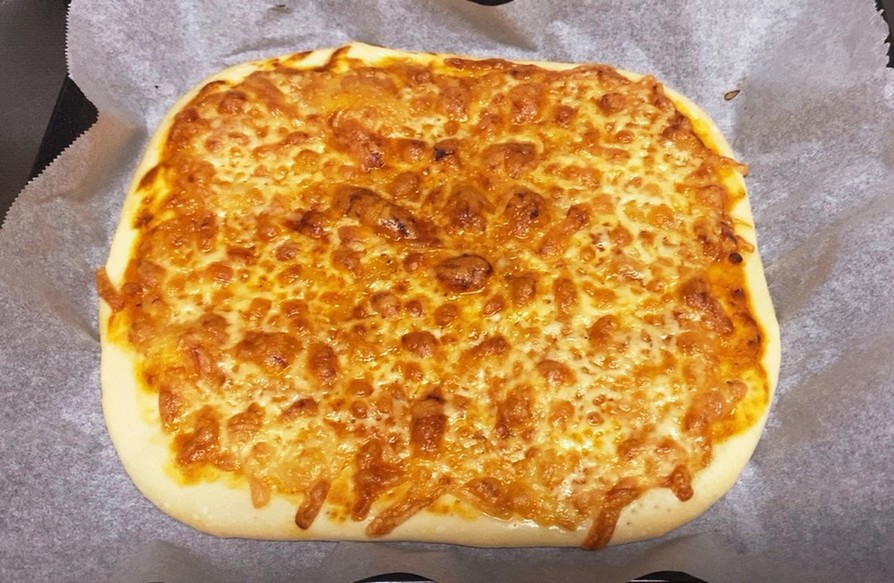 簡単な手作りピザですの画像