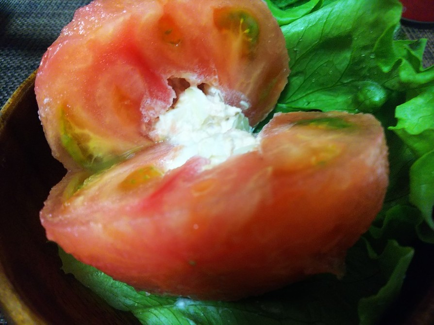 簡単美味・トマトサラダ～つばめ風の画像
