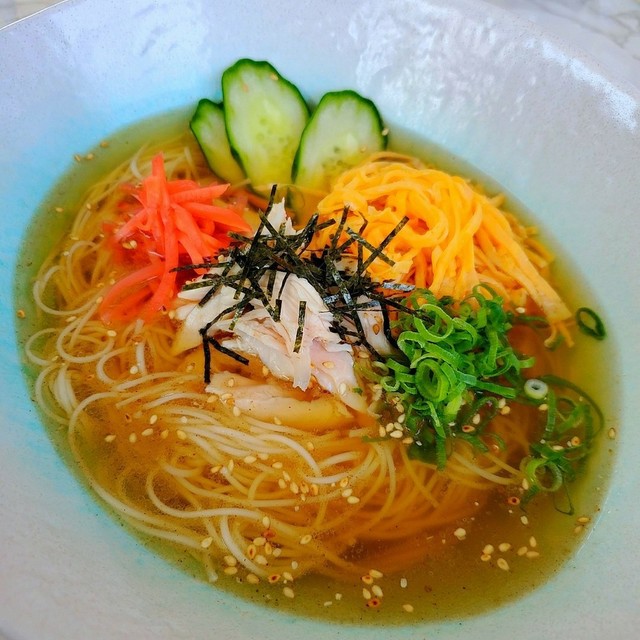 冷製鶏にゅうめん レシピ 作り方 By じゅん たま クックパッド