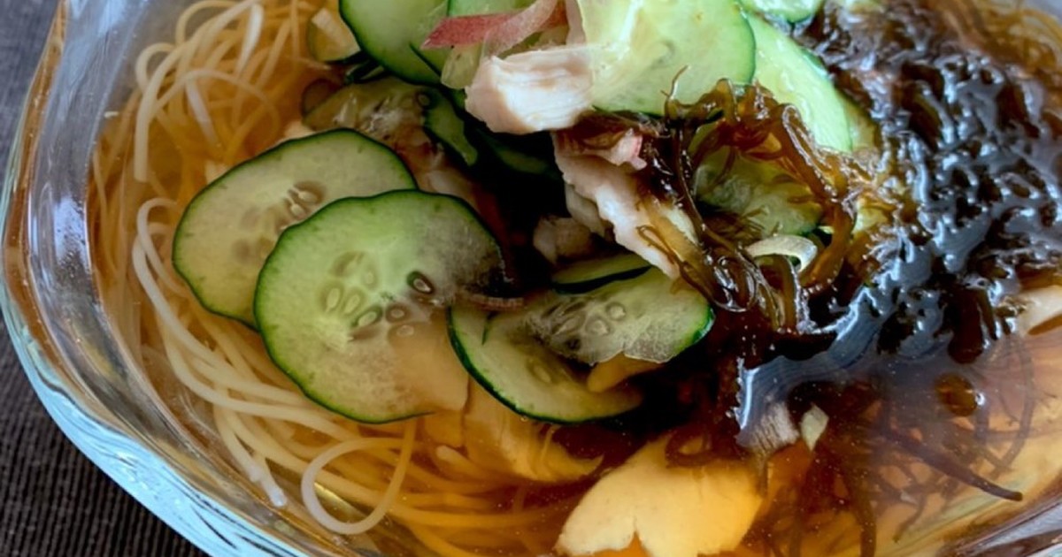 薬味たっぷりでさっぱり アレンジ素麺 レシピ 作り方 By もち 普通ごはん クックパッド 簡単おいしいみんなのレシピが358万品