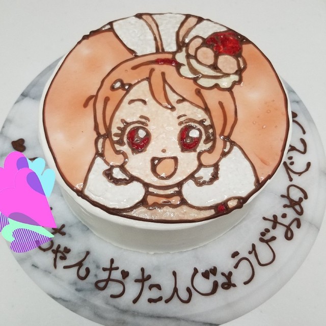 プリキュア キュアホイップ キャラケーキ レシピ 作り方 By ちゃたろう クックパッド 簡単おいしいみんなのレシピが359万品