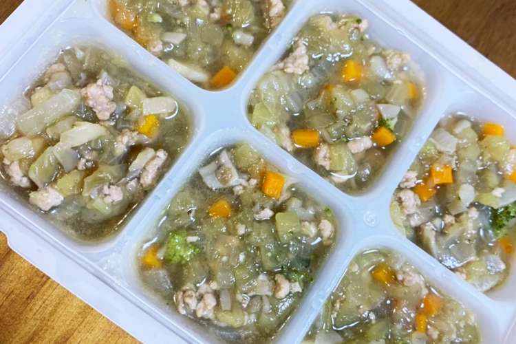 離乳食後期 野菜たっぷり中華風あんかけ レシピ 作り方 By みいちゃン クックパッド 簡単おいしいみんなのレシピが360万品