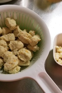 豆腐とささみの鶏団子(離乳食１０ヶ月)
