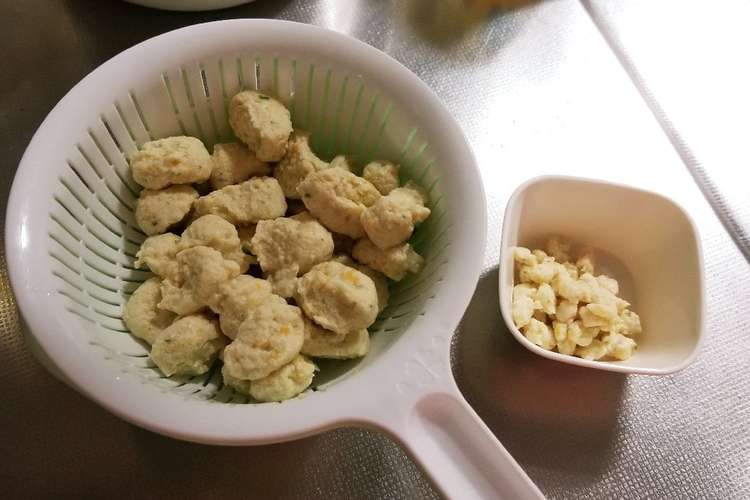 豆腐とささみの鶏団子 離乳食１０ヶ月 レシピ 作り方 By 甘味処 クックパッド 簡単おいしいみんなのレシピが351万品