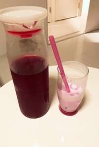 紫蘇ヨーグルトジュース