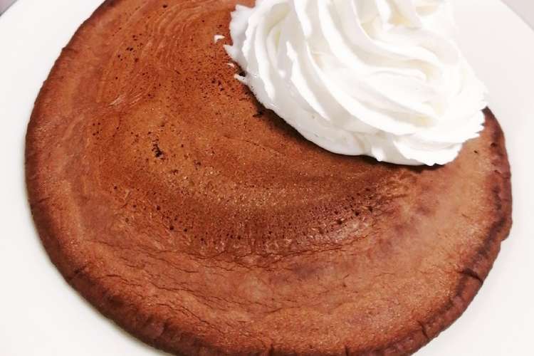小麦粉で作るココアホットケーキ レシピ 作り方 By ぐだふたしゅがるーん クックパッド