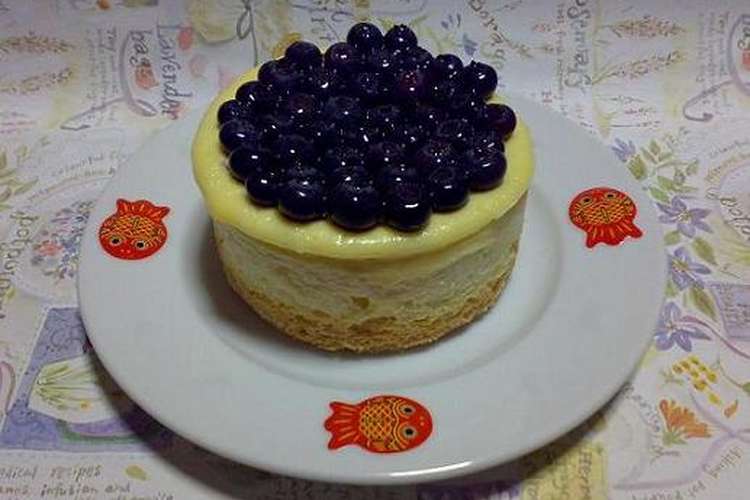 チーズケーキ レシピ 作り方 By メロンとブルーベリー クックパッド